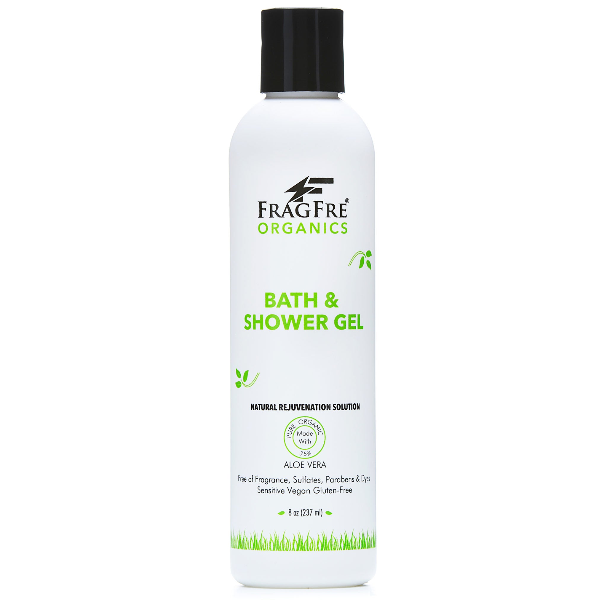 Organic Shower Gel Vegan Gluten-free Cruelty-free Hypoallergenic 8