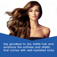 FRAGFRE Moisturizing Shampoo 8 oz - Hypoallergenic Sulfate Free Hydrating Shampoo for Dry Hungry Hairs - Safe on Colors and Sensitive Scalps - Vegan