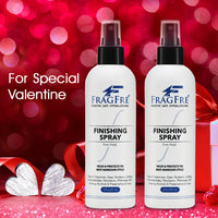 FRAGFRE Hair Finishing Spray Firm Hold 8 oz - Hair Spray for Sensitive Skin - Fragrance Free Hypoallergenic Parabens Free - Holds without Irritations