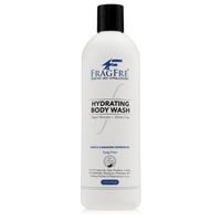 FRAGFRE Hydrating Body Wash for Sensitive Skin 16oz - Sulfate Free Hypoallergenic Body Cleanser - Mild Cucumber Aroma - Vegan Gluten Free Cruelty Free