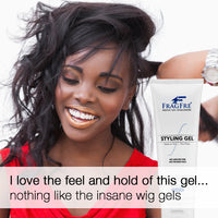 FRAGFRE Hair Styling Gel 8 oz (2-Pack Gift Set) Medium Hold