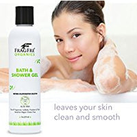 FRAGFRE Organic Shower Gel 8 oz - Fragrance Free Sulfate Free