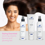 FRAGFRE Sensitive Hair Styling Set of 3 (8 oz ea) - Detangler, Styling Gel and Finishing Spray