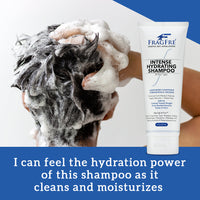 FRAGFRE Intense Hydrating Shampoo 1Gal - Fragrance Free Hypoallergenic Sulfate Free Moisturizing Shampoo - Safe on Colors and Sensitive Scalps - Vegan