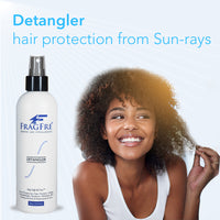 FRAGFRE Hair Detangler 8 oz Spray - Fragrance Free Detangler for Sensitive Skin