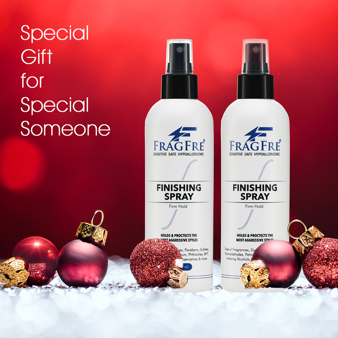 FRAGFRE Hair Finishing Spray Firm Hold (1 oz Sample) - Perfect Travel Size TSA  Compliant