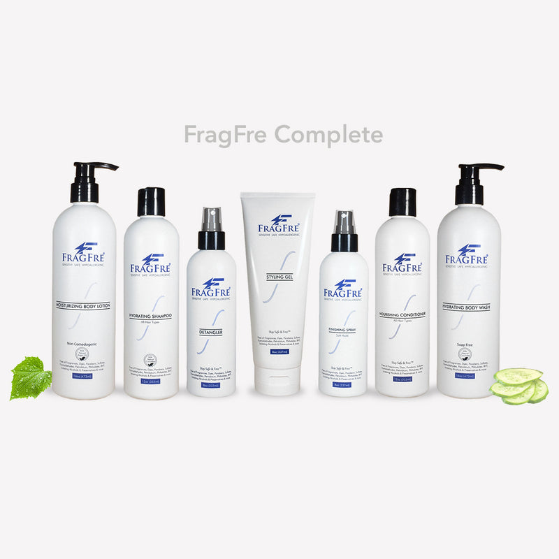 FRAGFRE Complete Skin Care Set for Sensitive Skin (7 items) 