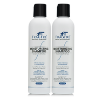 FRAGFRE Moisturizing Shampoo 8 oz - Hypoallergenic Sulfate Free Hydrating Shampoo for Dry Hungry Hairs - Safe on Colors and Sensitive Scalps - Vegan