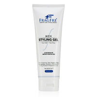 FRAGFRE Hair Gel for Men Firm Hold 8 oz - Men's Styling Gel for Extreme Hair Styles - Paraben Free Fragrance Free Hypoallergenic - Vegan Gluten Free