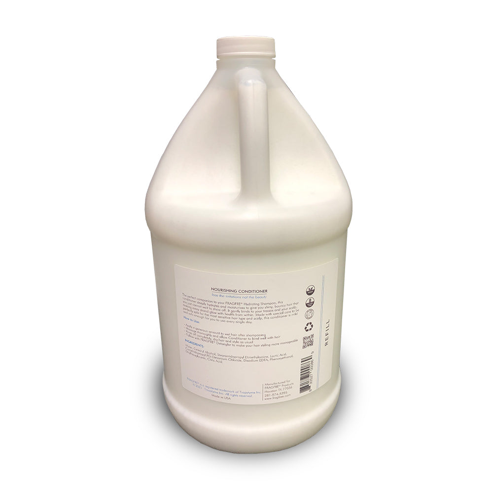 FRAGFRE Hair Conditioner 1 Gal - Hypoallergenic Deep Conditioner for Sensitive Skin - Gluten Free Vegan Cruelty Free - Normal Treated or Fragile Hairs