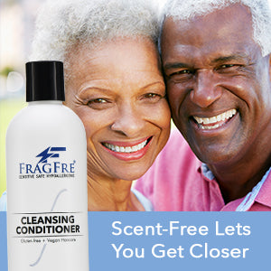 FRAGFRE Cleansing Conditioner for Fine Fragile and Treated Hairs 12 oz - Mild Conditioning Shampoo for Sensitive Skin - Vegan Gluten Free Cruelty Free