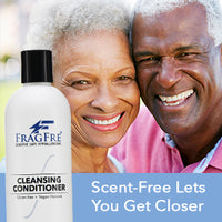 FRAGFRE Cleansing Conditioner for Fine Fragile and Treated Hairs 12 oz - Mild Conditioning Shampoo for Sensitive Skin - Vegan Gluten Free Cruelty Free