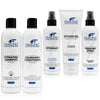 FRAGFRE Professional Hair Salon Set for Sensitive Skin 8/12 oz/ea (5-Pack Gift Set) - Shampoo-Conditioner-Hair Detangler-Styling Gel-Finishing Spray