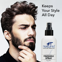 FRAGFRE Hair Finishing Spray Firm Hold 8 oz - Hair Spray for Sensitive Skin - Fragrance Free Hypoallergenic Parabens Free - Holds without Irritations