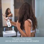 FRAGFRE Hair Detangler - 1 oz Sample - Perfect Travel Size TSA  Compliant