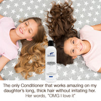 FRAGFRE Hair Conditioner 12/8 oz - Hypoallergenic Deep Conditioner for Sensitive Skin - Gluten Free Vegan Cruelty Free - Normal Treated or Fragile Hairs
