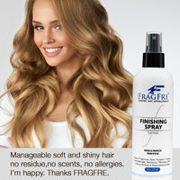FRAGFRE Hair Finishing Spray Soft Hold - 1 oz Sample - Perfect Travel Size TSA  Compliant